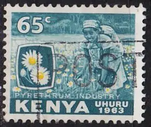 KENIA KENYA [1963] MiNr 0008 ( O/used ) Pflanzen