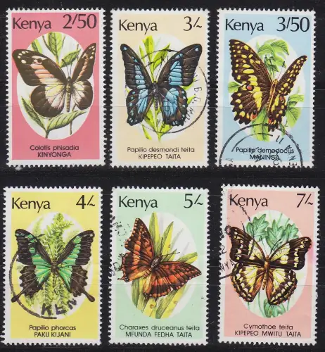 KENIA KENYA [1988] MiNr 0415 ex ( O/used ) [01] Schmetterlinge