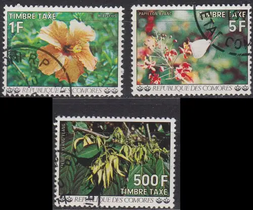 KOMOREN COMORES [Porto] MiNr 0006 ex ( O/used ) [01] Blumen