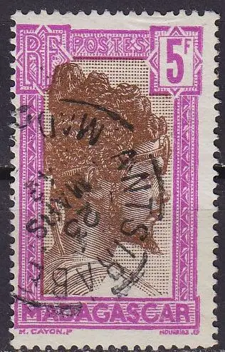 MADAGASKAR MADAGASCAR [1930] MiNr 0201 ( O/used )