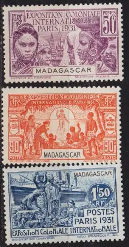 MADAGASKAR MADAGASCAR [1931] MiNr 0203 ex ( */mh )