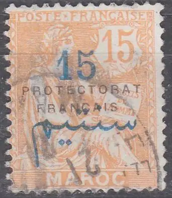 MAROKKO MAROC [1917] MiNr 0030 ( O/used )