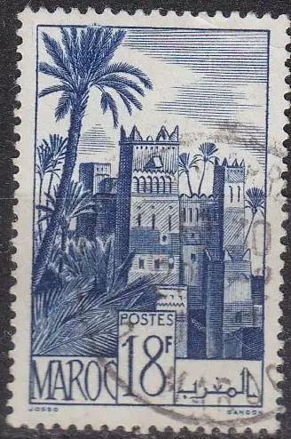 MAROKKO MAROC [1947] MiNr 0264 ( O/used )