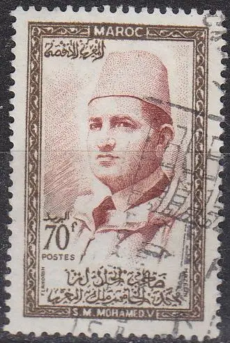 MAROKKO MAROC [1956] MiNr 0414 X ( O/used )