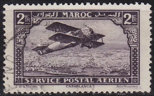MAROKKO MAROC [1922] MiNr 0047 b ( O/used )
