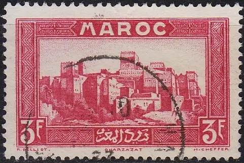 MAROKKO MAROC [1933] MiNr 0113 ( O/used )