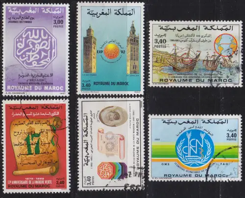 MAROKKO MAROC [1992] Jahr ex ( O/used ) [01]