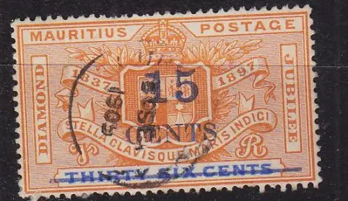 MAURITIUS [1899] MiNr 0089 ( O/used )