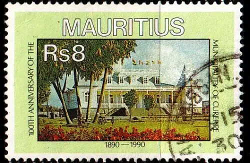 MAURITIUS [1990] MiNr 0709 ( O/used ) Architektur