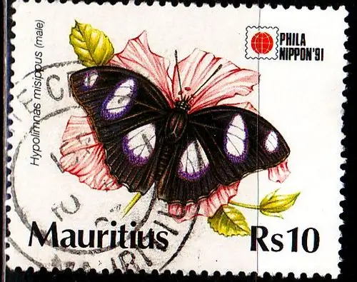 MAURITIUS [1991] MiNr 0733 ( O/used ) Schmetterlinge