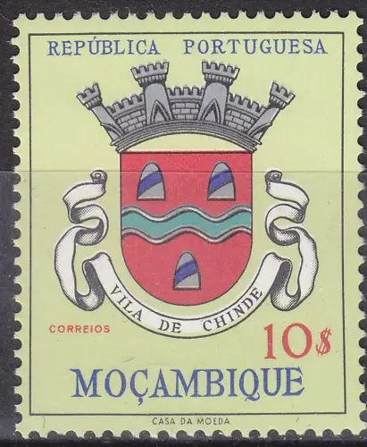 MOCAMBIQUE [1961] MiNr 0474 ( **/mnh ) Wappen