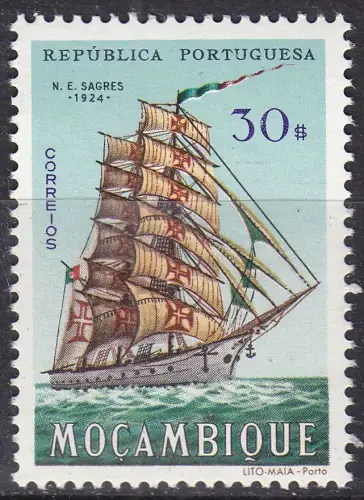 MOCAMBIQUE [1963] MiNr 0513 ( **/mnh ) Schiffe