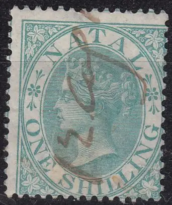 NATAL [1867] MiNr 0014 ( O/used )