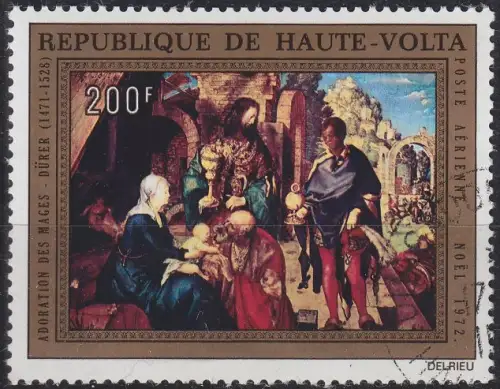 OBERVOLTA HAUTE-VOLTA [1972] MiNr 0411 ( O/used ) Gemälde