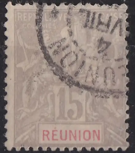 REUNION [1900] MiNr 0048 ( O/used ) [01]