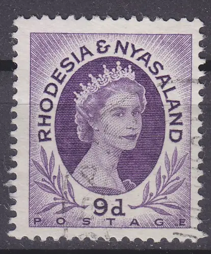 RHODESIEN RHODESIA [Nyassaland] MiNr 0009 ( O/used )