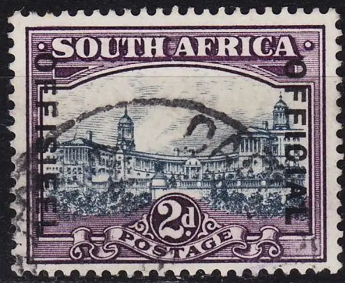 SÜDAFRIKA SOUTH AFRICA [Dienst] MiNr 0018 ( O/used )