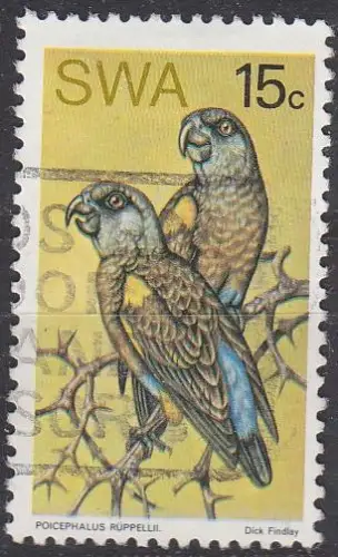 SÜDWEST AFRIKA SOUTHWEST AFRICA [1974] MiNr 0395 ( O/used ) Vögel