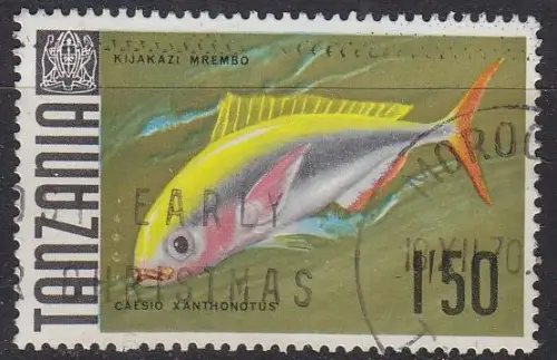 TANSANIA TANZANIA [1967] MiNr 0030 ( O/used ) Fische