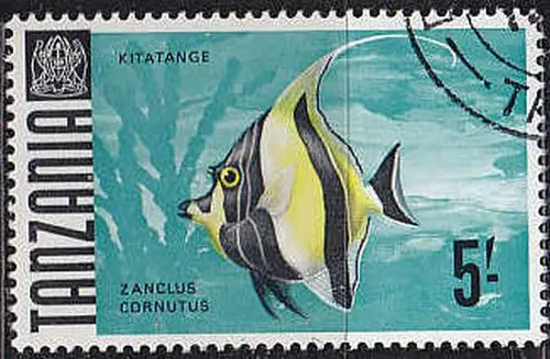 TANSANIA TANZANIA [1967] MiNr 0032 ( O/used ) Fische