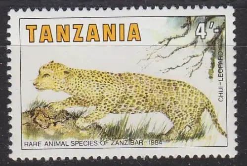 TANSANIA TANZANIA [1985] MiNr 0259 ( **/mnh ) Tiere