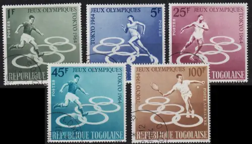 TOGO [1964] MiNr 0435-38 ( O/used ) Olympiade