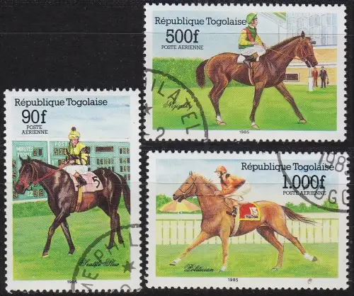 TOGO [1985] MiNr 1841-43 ( **/mnh ) Pferde
