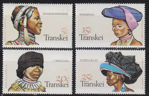 TRANSKEI [1981] MiNr 0092-95 ( **/mnh )