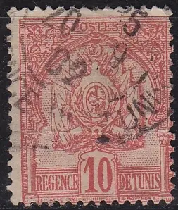 TUNESIEN TUNISIA [1893] MiNr 0020 ( O/used )