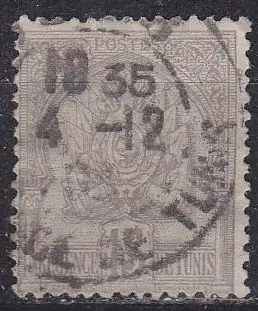 TUNESIEN TUNISIA [1893] MiNr 0022 ( O/used )