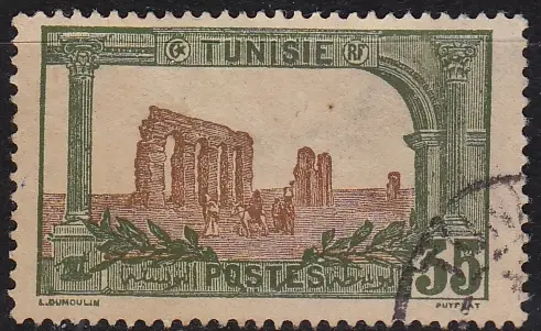 TUNESIEN TUNISIA [1906] MiNr 0038 ( O/used )