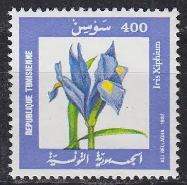 TUNESIEN TUNISIA [1987] MiNr 1162 ( **/mnh ) Blumen