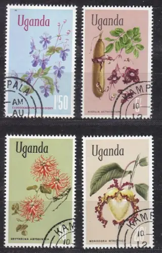 UGANDA [1969] MiNr 0105 ex ( O/used ) [01] Blumen