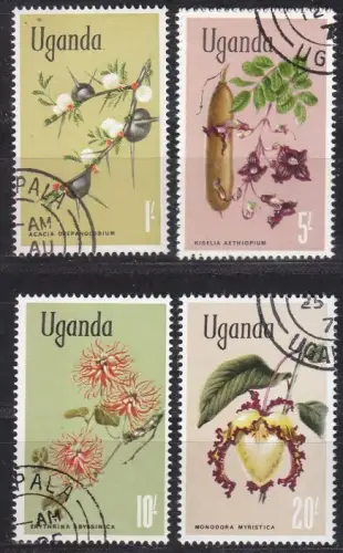UGANDA [1969] MiNr 0105 ex ( O/used ) [03] Blumen