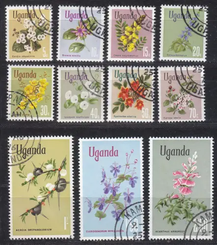 UGANDA [1969] MiNr 0105 ex ( O/used ) [05] Blumen