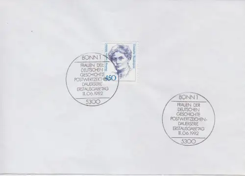 GERMANY BUND [1992] MiNr 1582 ( FDC ) [01]