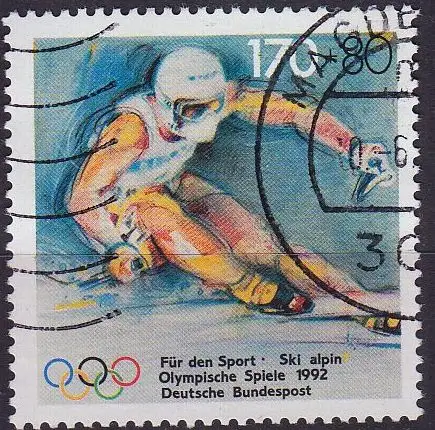GERMANY BUND [1992] MiNr 1595 ( O/used ) Sport