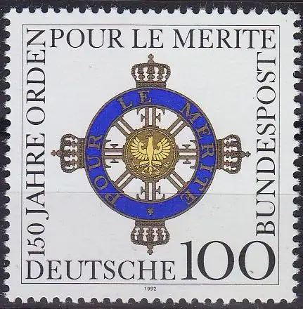 GERMANY BUND [1992] MiNr 1613 ( **/mnh )