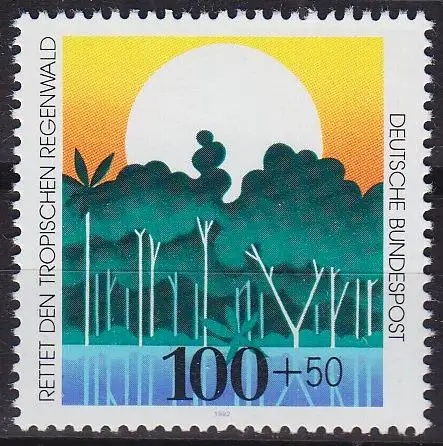GERMANY BUND [1992] MiNr 1615 ( **/mnh ) Natur