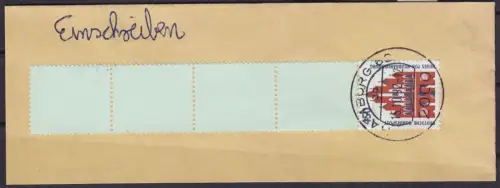 GERMANY BUND [1992] MiNr 1623 R Leerfelder ( BStk ) [01] Rollenende