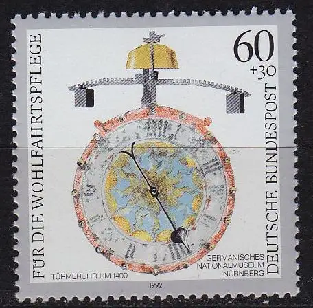 GERMANY BUND [1992] MiNr 1631 ( **/mnh ) Kunst
