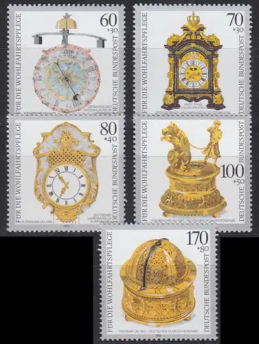 GERMANY BUND [1992] MiNr 1631-35 ( **/mnh ) Kunst
