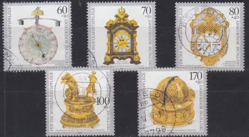 GERMANY BUND [1992] MiNr 1631-35 ( O/used ) Kunst