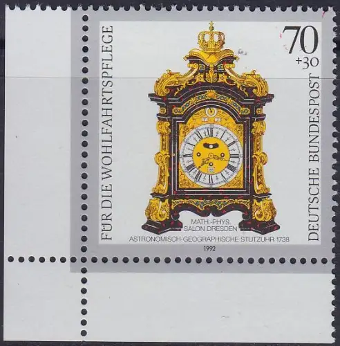 GERMANY BUND [1992] MiNr 1632 ( **/mnh ) [01] Kunst Eckrand