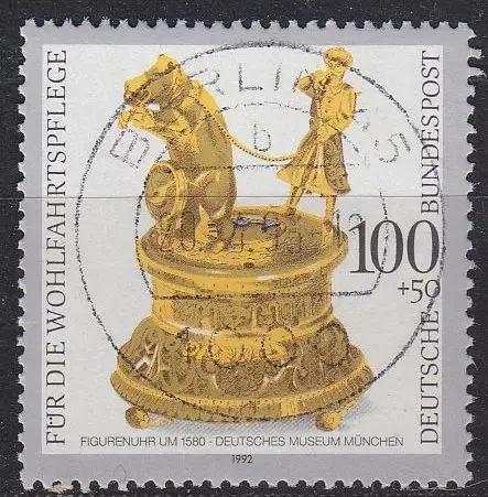 GERMANY BUND [1992] MiNr 1634 ( O/used ) Kunst