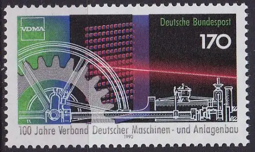 GERMANY BUND [1992] MiNr 1636 ( **/mnh )