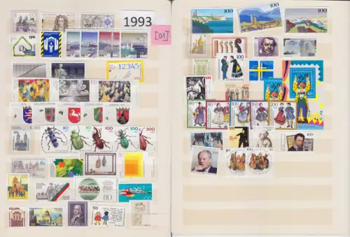 GERMANY BUND [1993] Jahrgang ( **/mnh ) [01] komplett