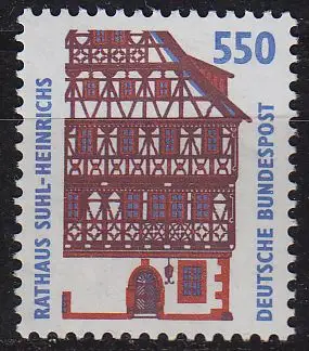 GERMANY BUND [1994] MiNr 1746 ( **/mnh ) Sehenswürdigkeiten