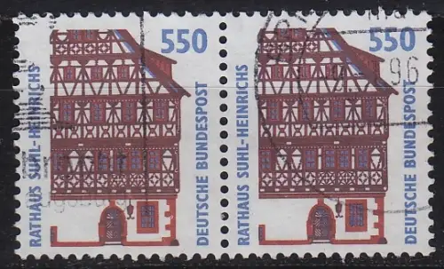 GERMANY BUND [1994] MiNr 1746 ( O/used ) [05] Sehenswürdigkeiten 2er