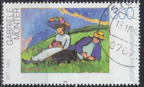GERMANY BUND [1994] MiNr 1750 ( O/used ) Gemälde